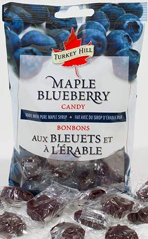 Turkey Hill Sugarbush Premium Maple Candies| Made from 100% Pure Maple Syrup| Pack of 3 |Blueberry, Maple, Ice Wine Candies|