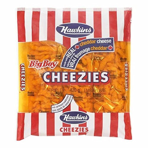 Hawkins Cheezies 420 Gm Made in Canada