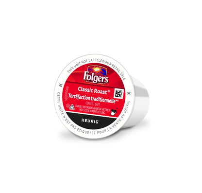 Folgers Caramel Drizzle Flavoured Coffee, Single-Serve K-Cup Pods For Keurig Coffee Makers, 30 Count