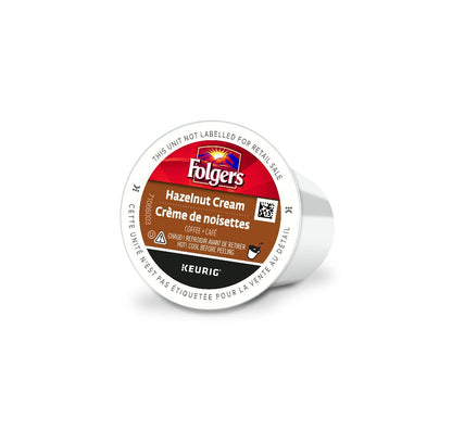 Folgers Caramel Drizzle Flavoured Coffee, Single-Serve K-Cup Pods For Keurig Coffee Makers, 30 Count