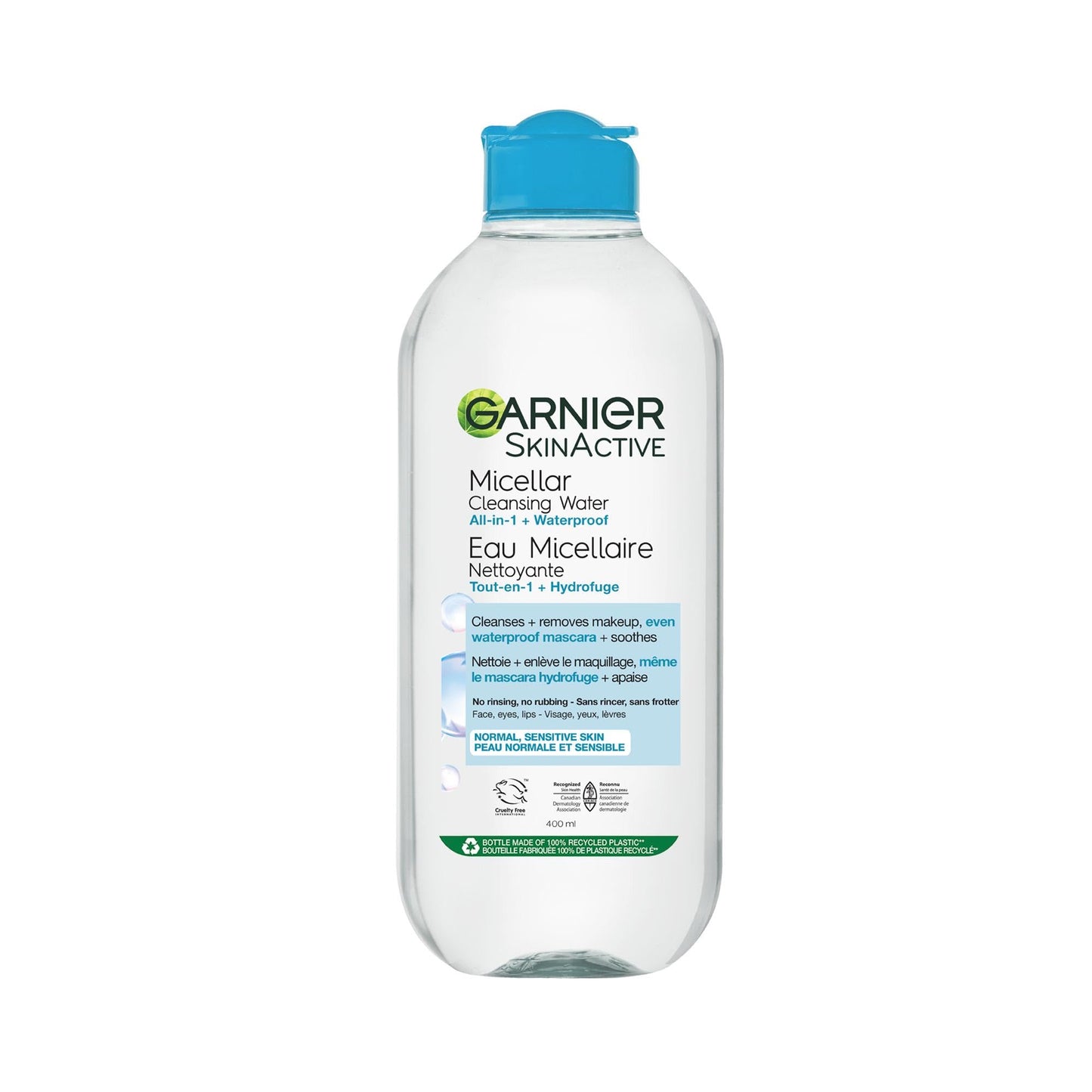 Garnier Micellar Cleansing Water, All-in-One Cleanser and Waterproof Makeup Remover