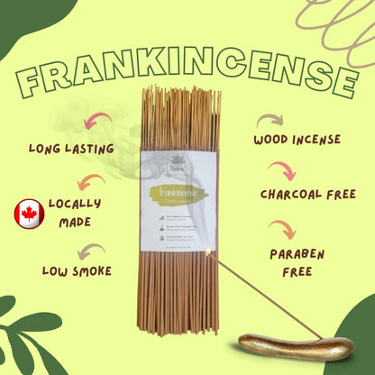 Canadian hands, Natural wood incense sticks, long duration, charcoal free - Fruit-120 Sticks