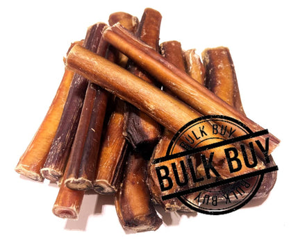 Bully Sticks for Dogs - Canadian Made Bully Sticks for Dogs - (12 INCH 10 PACK APPROX. 500 GRAMS)