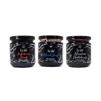 West Coast Wild Foods | Wild Berry Jams | 250ml | Local Wild Food Wild Saskatoon berry