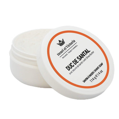 Henri et Victoria Traditional Shaving Soap For Men | Costa Fragrance | Canadian Made by Skilled Artisan (4 oz)