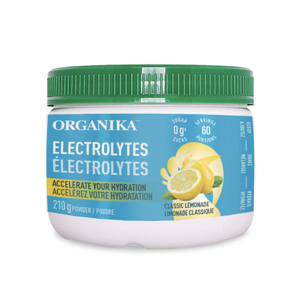 Organika Electrolytes Powder- Pink Lemonade Sachets- On the Go Hydration (Pack of 20)