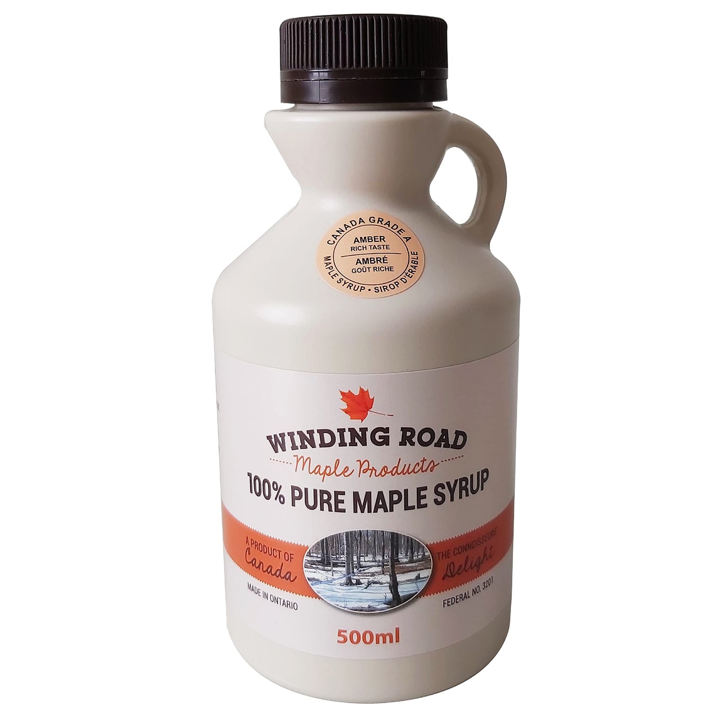 Award Winning 100% Pure Canadian Maple Syrup Grade-A Amber from Elmira Ontario