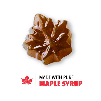 Premium Maple Sugar Hard Candy Drops Made from Pure Canadian Maple Syrup