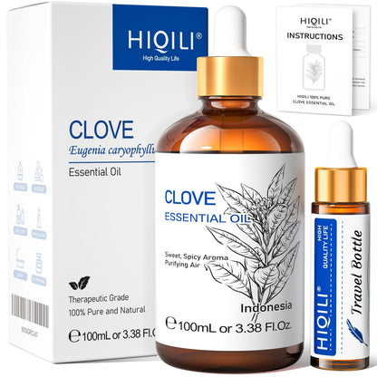 HIQILI Clove Essential Oil 100ML 100 ml (Pack of 1)