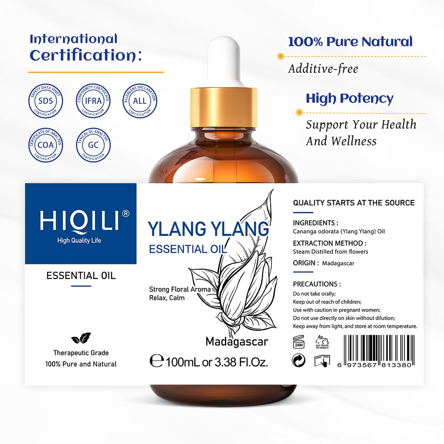 HIQILI Clove Essential Oil 100ML 100 ml (Pack of 1)