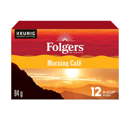 Folgers Caramel Drizzle Flavoured Coffee, Single-Serve K-Cup Pods For Keurig Coffee Makers, 30 Count