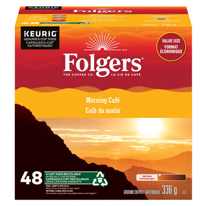 Folgers Caramel Drizzle Flavoured Coffee, Single-Serve K-Cup Pods For Keurig Coffee Makers, 30 Count