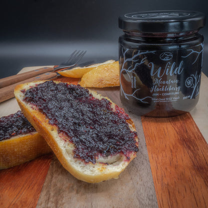 West Coast Wild Foods | Wild Berry Jams | 250ml | Local Wild Food Wild Saskatoon berry