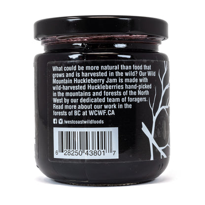 West Coast Wild Foods | Wild Berry Jams | 250ml | Local Wild Food Wild Saskatoon berry