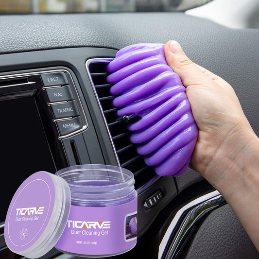 TICARVE Cleaning Gel for Car Detailing Car Vent Cleaner Cleaning Putty Gel Auto Car Interior Cleaner