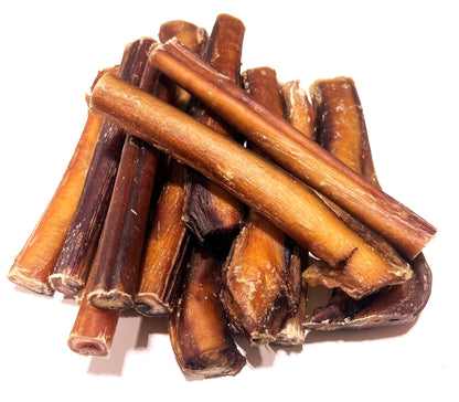 Bully Sticks for Dogs - Canadian Made Bully Sticks for Dogs - (12 INCH 10 PACK APPROX. 500 GRAMS)