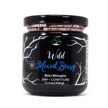 West Coast Wild Foods | Wild Berry Jams | 250ml | Local Wild Food Wild Saskatoon berry