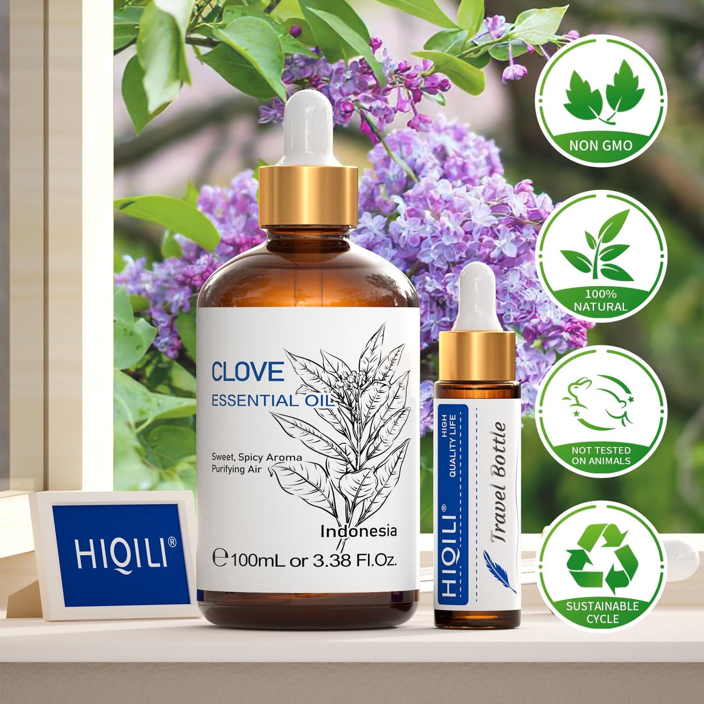 HIQILI Clove Essential Oil 100ML 100 ml (Pack of 1)