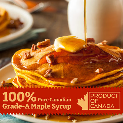 Award Winning 100% Pure Canadian Maple Syrup Grade-A Amber from Elmira Ontario