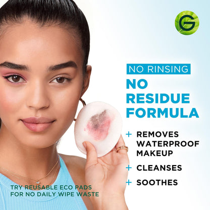 Garnier Micellar Cleansing Water, All-in-One Cleanser and Waterproof Makeup Remover