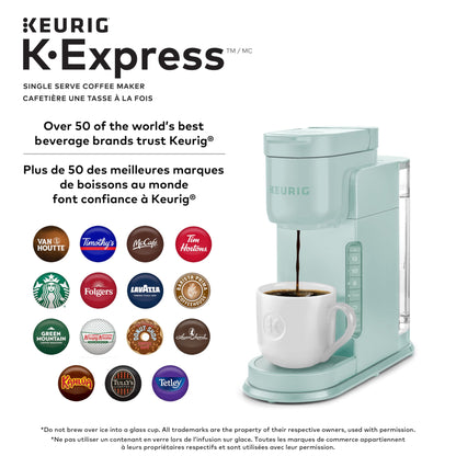 Keurig K-Express Single Serve K-Cup Pod Coffee Maker, Black, With A Removable Reservoir