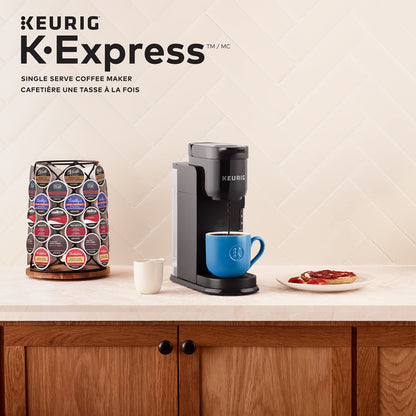 Keurig K-Express Single Serve K-Cup Pod Coffee Maker, Black, With A Removable Reservoir