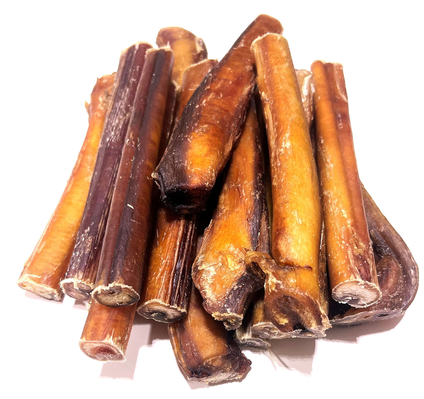 Bully Sticks for Dogs - Canadian Made Bully Sticks for Dogs - (12 INCH 10 PACK APPROX. 500 GRAMS)