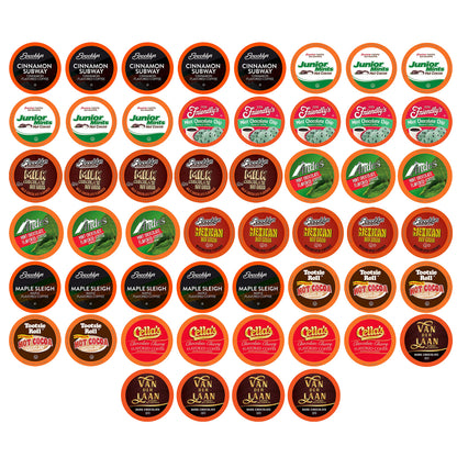 Two Rivers Coffee Flavored Coffee Pods Compatible with Keurig K Cup Brewers, Assorted Flavored Coffee, 40 Count Assorted Variety Pack 40 Count (Pack of 1)