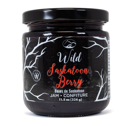 West Coast Wild Foods | Wild Berry Jams | 250ml | Local Wild Food Wild Saskatoon berry