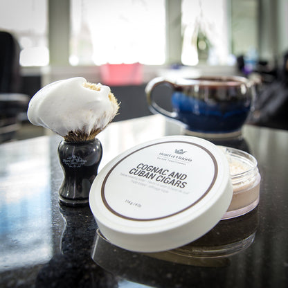 Henri et Victoria Traditional Shaving Soap For Men | Costa Fragrance | Canadian Made by Skilled Artisan (4 oz)