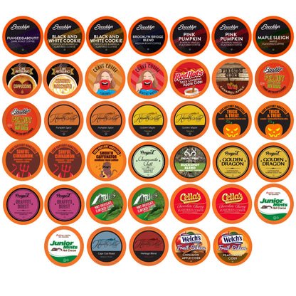 Two Rivers Coffee Flavored Coffee Pods Compatible with Keurig K Cup Brewers, Assorted Flavored Coffee, 40 Count Assorted Variety Pack 40 Count (Pack of 1)