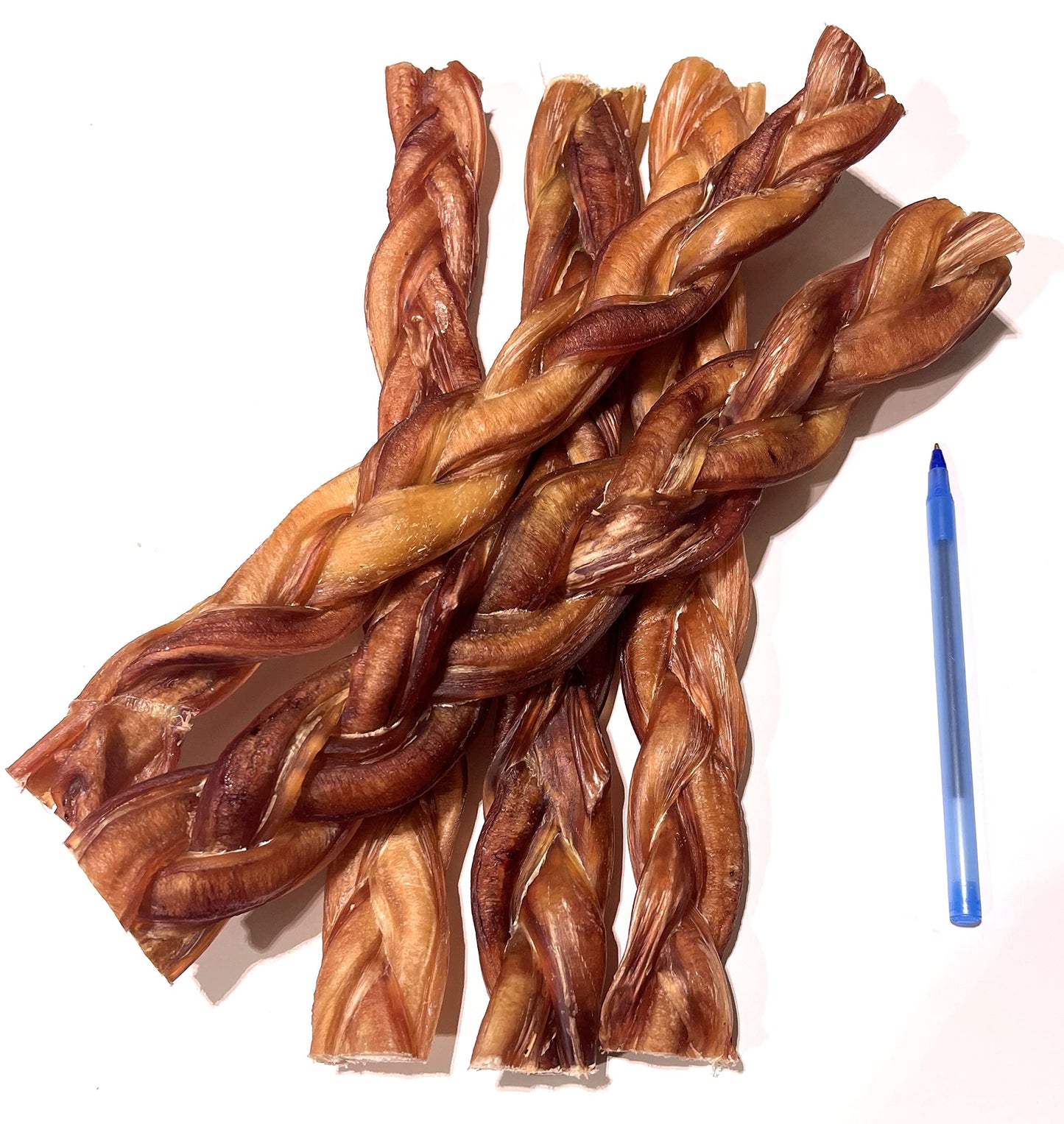 Bully Sticks for Dogs - Canadian Made Bully Sticks for Dogs - (12 INCH 10 PACK APPROX. 500 GRAMS)