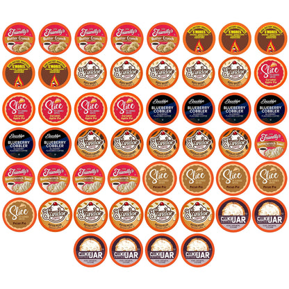 Two Rivers Coffee Flavored Coffee Pods Compatible with Keurig K Cup Brewers, Assorted Flavored Coffee, 40 Count Assorted Variety Pack 40 Count (Pack of 1)