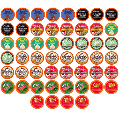 Two Rivers Coffee Flavored Coffee Pods Compatible with Keurig K Cup Brewers, Assorted Flavored Coffee, 40 Count Assorted Variety Pack 40 Count (Pack of 1)